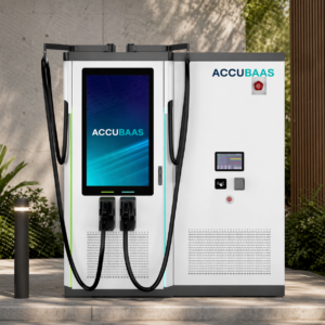 Accu en laadstations 261kWh en 180kW laders